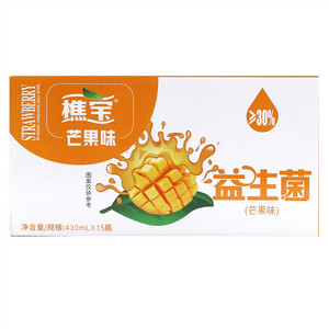 樵宝芒果味益生菌饮料
