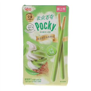云朵百奇抹茶香草冰淇淋味装饰饼干