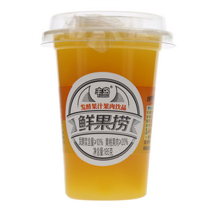 丰岛鲜果捞发酵芒果汁黄桃果肉饮品