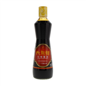 500ML六月鲜特级红烧酱油