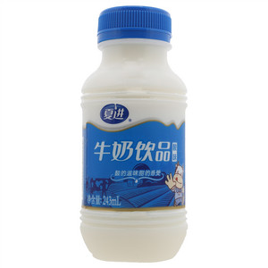 夏进243ml瓶装酸味牛奶饮品