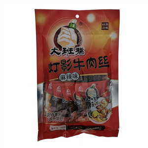 120g灯影牛肉丝（麻辣味）
