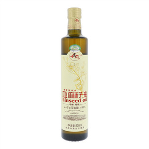奔吃亚麻籽油