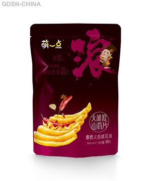 大波浪山药片（爆燃火鸡辣风味）80g
