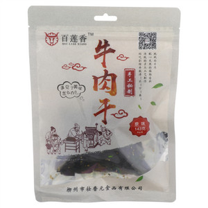 百莲香原味手工秘制牛肉干