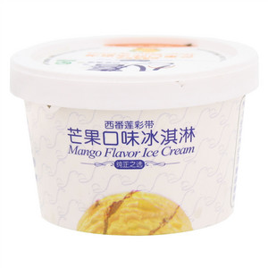 八喜芒果口味冰淇淋杯装90克