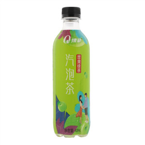 情动汽泡茶风味碳酸饮料（苹果绿茶风味）