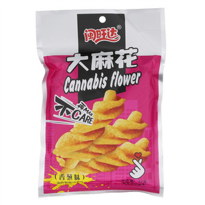 闽旺达香葱味大麻花（油炸型膨化食品）