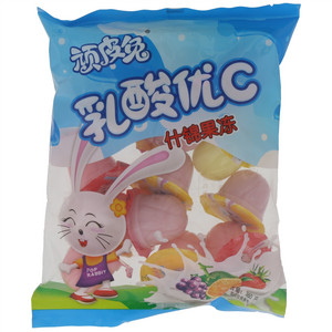 顽皮兔乳酸优C什锦果冻