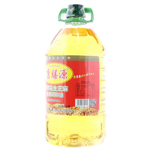 康膳源压榨花生芝麻食用调和油