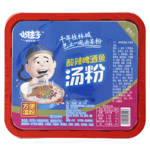 小桂子酸辣啤酒鱼方便湿米粉