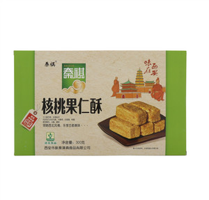 秦祺核桃果仁酥300克