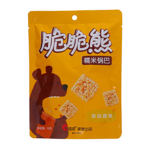 洽洽脆脆熊珍品原味糯米锅巴50g