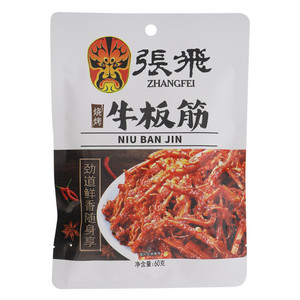60克牛板筋（烧烤味）