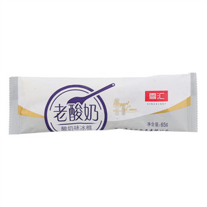 雪汇老酸奶酸奶味冰棍