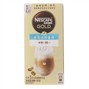 NESCAFE雀巢咖啡GOLD雀巢金牌厚乳风味拿铁