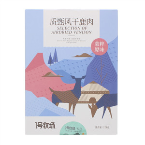 一号牧场质甄蒙粹原味风干鹿肉
