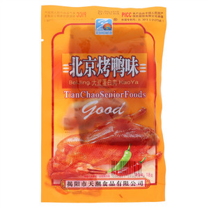 天潮北京烤鸭味大豆蛋白肉