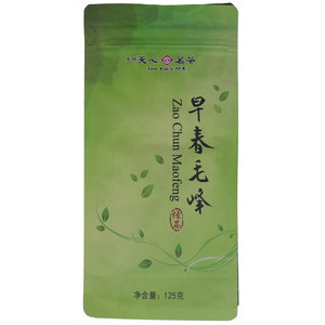 天福天心茗茶早春毛峰绿茶