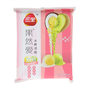 三全果然爱双拼 菠萝椰子+奇异果
