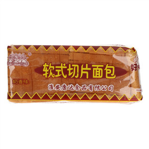 雪芳华XUEFANGHUA奶香味软式切片面包