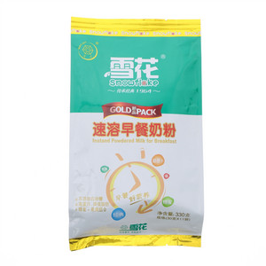 雪花速溶早餐奶粉