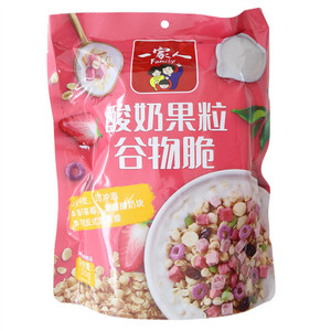 一家人酸奶果粒谷物脆
