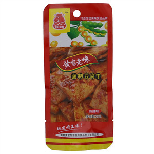 黄官老味麻辣味卤制豆腐干