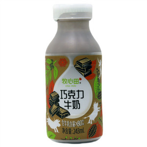牧心田巧克力牛奶巧克力牛奶