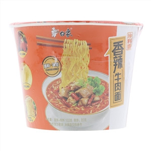 白象珍料香香辣牛肉面