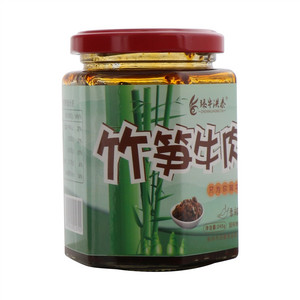 臻牛洪泰香辣竹笋牛肉酱