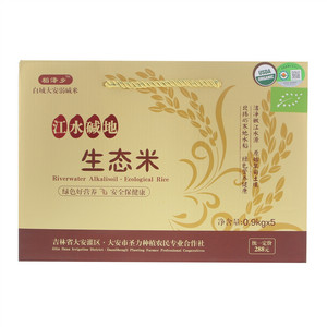 稻泽乡江水碱地生态米
