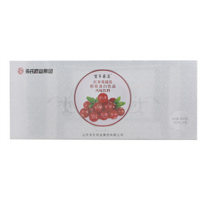 百年華漢红参蔓越莓胶原蛋白饮品风味饮料