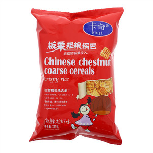 卡奇板粟粗粮锅巴麻辣龙虾味