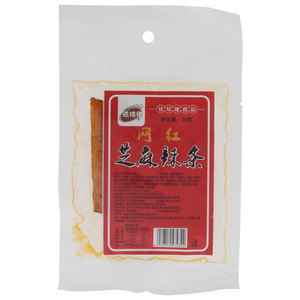 网红芝麻辣条
