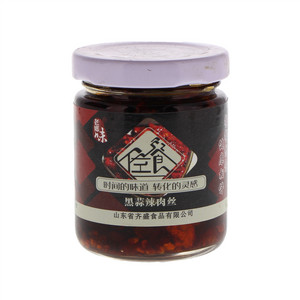 老乡味黑蒜辣肉丝