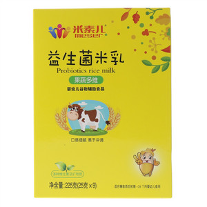米素儿果蔬多维益生菌米乳