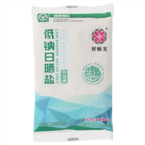 低钠日晒盐（不加碘）