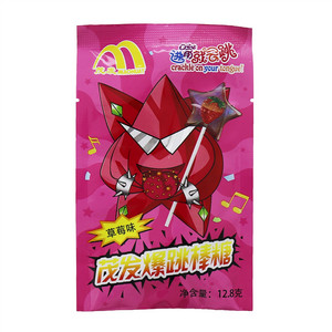 茂发爆跳棒糖（草莓味跳跳棒糖）