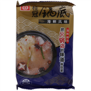 桂冠海鲜风味火锅锅底