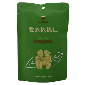北纬四时 脱衣核桃仁（抹茶味）