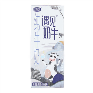 君乐宝遇见奶牛纯牛奶