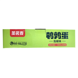 圣茗香泡椒味鹌鹑蛋