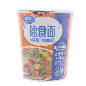 惠宜香辣牛肉风味速食面