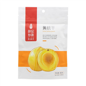 薛记炒货黄桃干