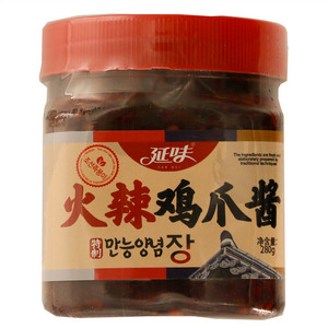 延味火辣鸡爪酱