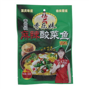 香乐妹青花椒麻辣酸菜鱼调料