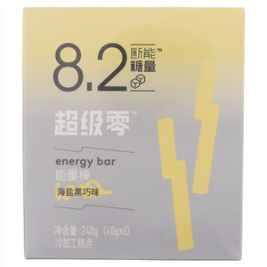 超级零海盐黑巧味能量棒