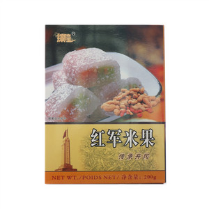 辉隆花生味红军米果