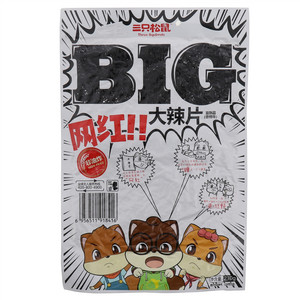 三只松鼠BIG香辣味大辣片豆制品